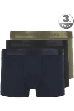 Tommy Hilfiger Trunks, Modal-Baumwolle, oliv-blau-schwarz