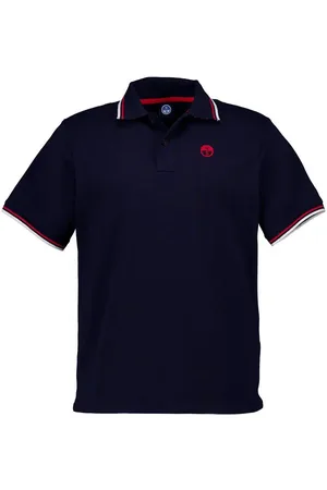 North Sails Polo-Shirt, Baumwoll-Piqué, navy