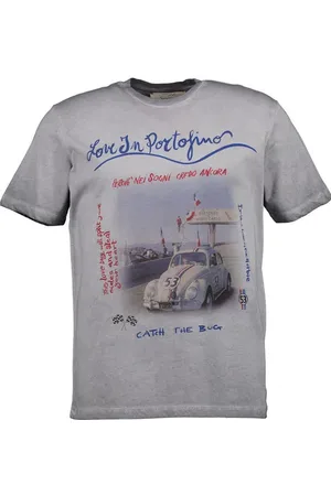 BOB der Bär T-Shirt, Baumwolle, piombo