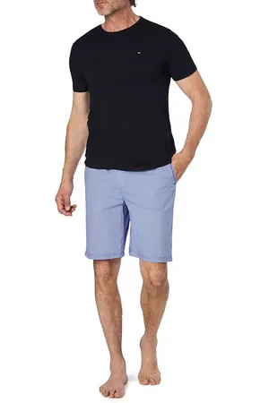 Tommy Hilfiger Pyjama, Baumwolle, dunkelblau