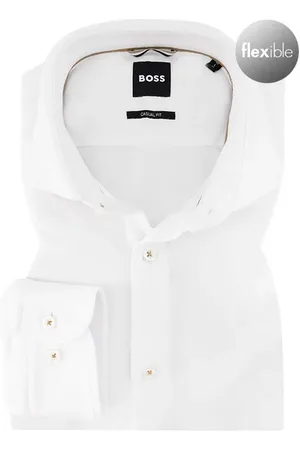 HUGO BOSS Hemd, Casual Fit, Jersey