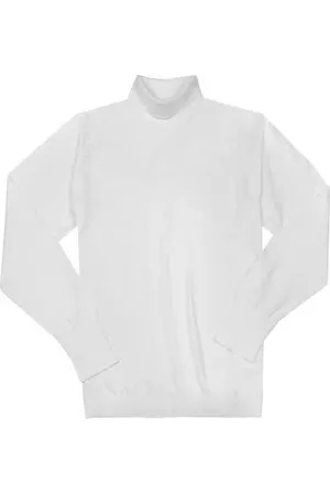 JOHN SMEDLEY Rollkragen, Sea Island Cotton