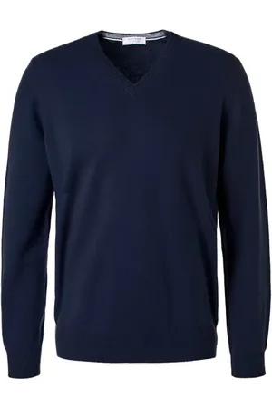 Gran Sasso Pullover, Reines Kaschmir, marine