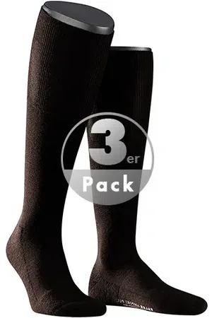 Falke Serie Airport Plus, Kniestrümpfe, Schurwolle