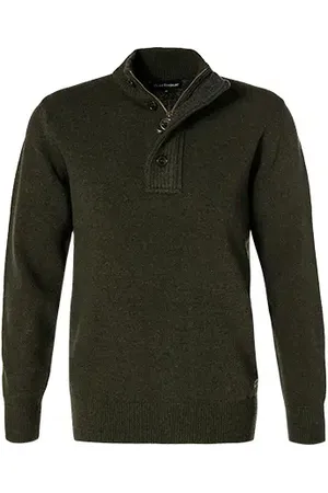 Barbour Troyer, Wolle, moosgrün meliert