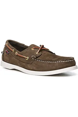 SEBAGO Bootsschuhe, Nubukleder, schokobraun