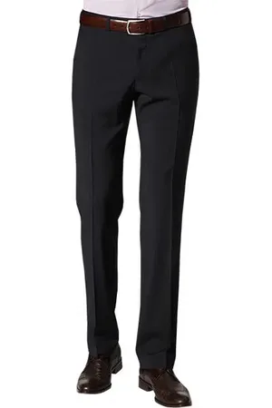 Digel Hose Apollo, Slim Fit, Schurwolle, marine