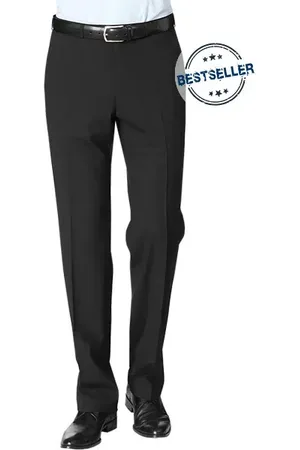 Digel Hose Per, Modern Fit, Schurwolle Fleckenschutz