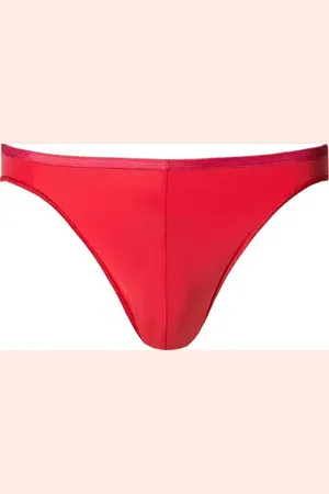 Hom Slip, Mikrofaser-Stretch, feuerrot