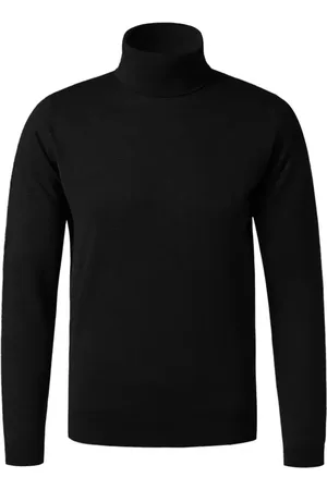JOHN SMEDLEY Rollkragenpullover, Sea Island Cotton