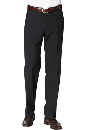 Digel Hose Per, Modern Fit, Schurwolle Fleckenschutz, nachtblau