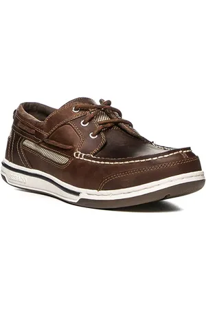 SEBAGO Bootsschuhe, Leder, mittelbraun
