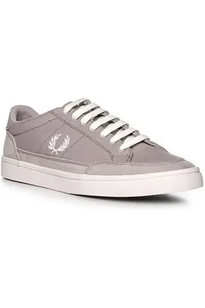 Fred Perry Sneaker, Canvas, hellgrau