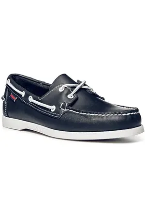 SEBAGO Bootsschuhe, Leder, dunkelblau
