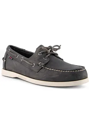 SEBAGO Bootsschuhe, Leder, dunkelgrau