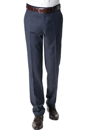 Digel Hose, Modern Fit, Schurwolle Super120, dunkelblau