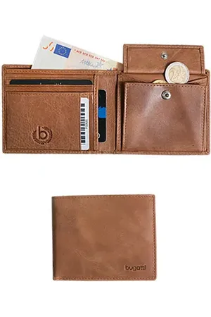 Bugatti Geldbörse, Leder, cognac