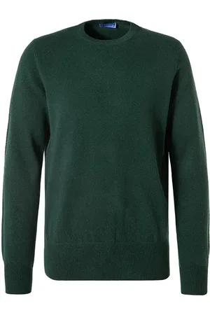 Cipriani Pullover, Reines Kaschmir, flaschengrün