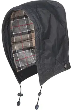 Barbour Kapuze, Baumwolle gewachst, navy