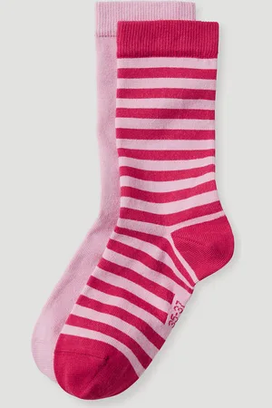 hessnatur Damen-Socken im aus Bio-Baumwolle - rosa Grösse35-37