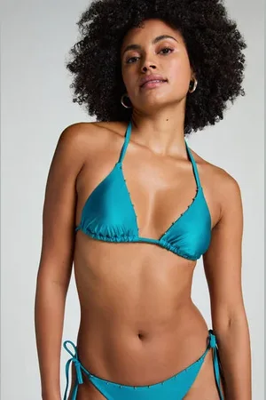 Hunkemöller Triangel-Bikini-Top Aqua
