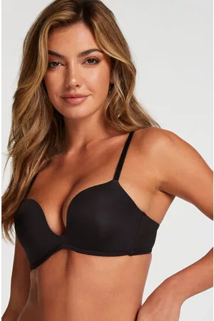 Hunkemöller T-Shirt BH Push up 75C Angie PD, Weiß, Nahtlos