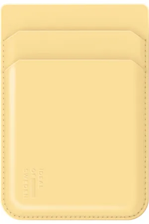 IDEAL OF SWEDEN MagSafe Magnetic Card Holder Soft Lemon