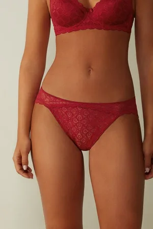 intimissimi Slip aus Spitze mit tief sitzendem Bund Frau Größe XS