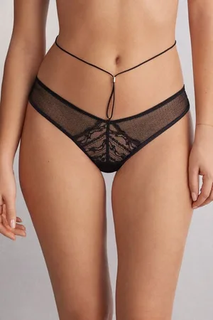 intimissimi Brazilian-Slip im Stil der 80er-Jahre Sleepless Nights Frau Größe XL