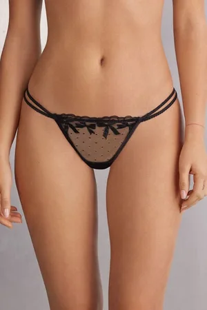 intimissimi String-Tanga mit seitlichen Bändern Frou Frou Romance Frau Größe S
