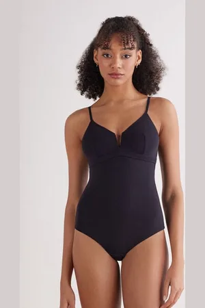 intimissimi Frischer Bambus-Bodysuit mit dünnen Trägern Frau Größe L