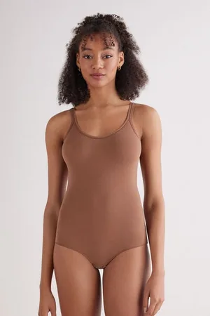intimissimi Tanktop-Body aus Baumwolle Ultralight Frau Größe L