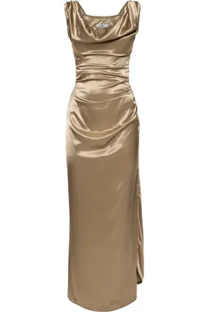 Vivienne Westwood Asymmetrisches Kleid Aus Satin „ginnie“
