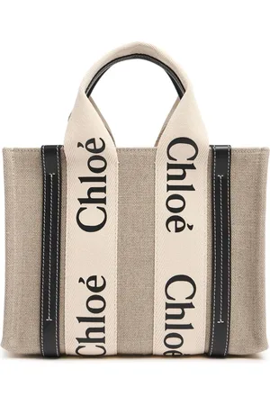 Chloé Kleine Handtasche Aus Canvas „woody“