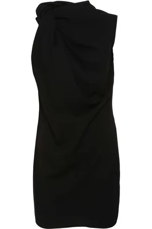 Alexander McQueen Minikleid Aus Wollkrepp
