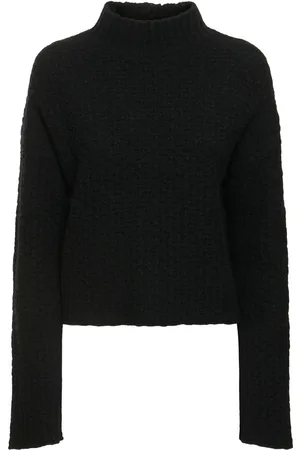 Loulou Studio Pullover Aus Wollmischung Mit Rollkragen „kris“