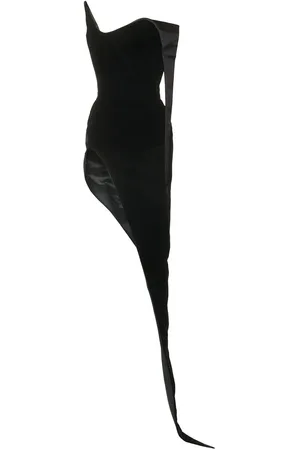 MUGLER Langes Kleid Aus Samt „lounge“