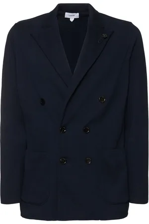 LARDINI Zweireihiger Blazer Aus Wolle