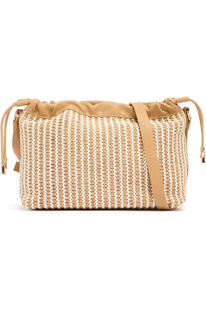 A.P.C. Clutch Mit Raffia-effekt „ninon“