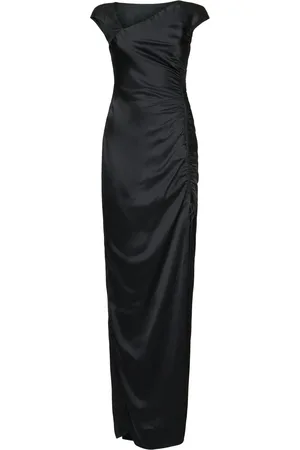 DEL CORE Langes Kleid Aus Enverssatin