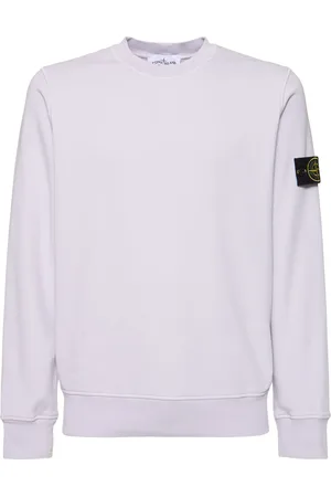 Stone Island Crewneck Cotton Sweatshirt