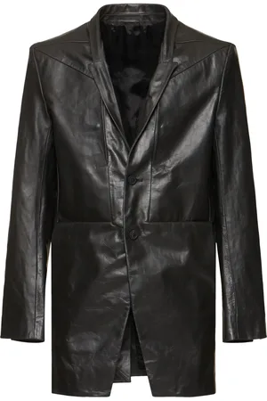 Rick Owens Jacke Aus Leder „lido“