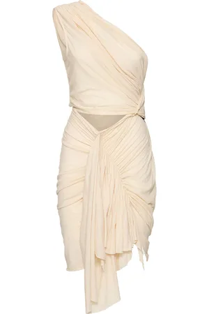 Rick Owens Minikleid Aus Baumwollmischgewebe „fog“