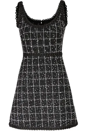 Giambattista Valli Minikleid Aus Bouclé Mit Karos