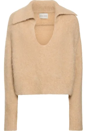 Loulou Studio Polopullover Aus Alpakagemisch „ambrose“