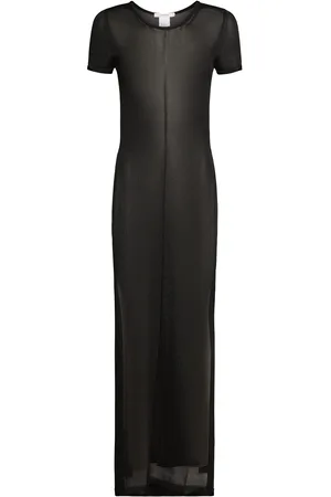 LEMAIRE Kleid Aus Viskose Mit Schlitzen