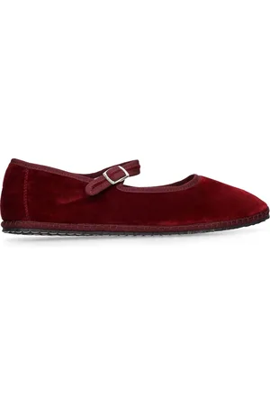 VIBI VENEZIA 10mm Hohe Mary Jane-loafer Aus Samt „ “