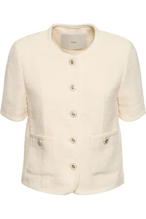 DUNST Jackett Aus Baumwollmischtweed „summer“