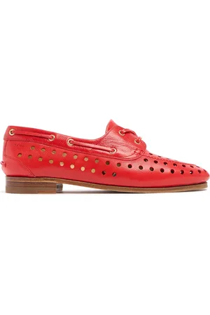 Bally Lederloafer Mit Schnürverschluss „plume“