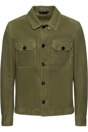 Tom Ford Leichtes Wildlederovershirt